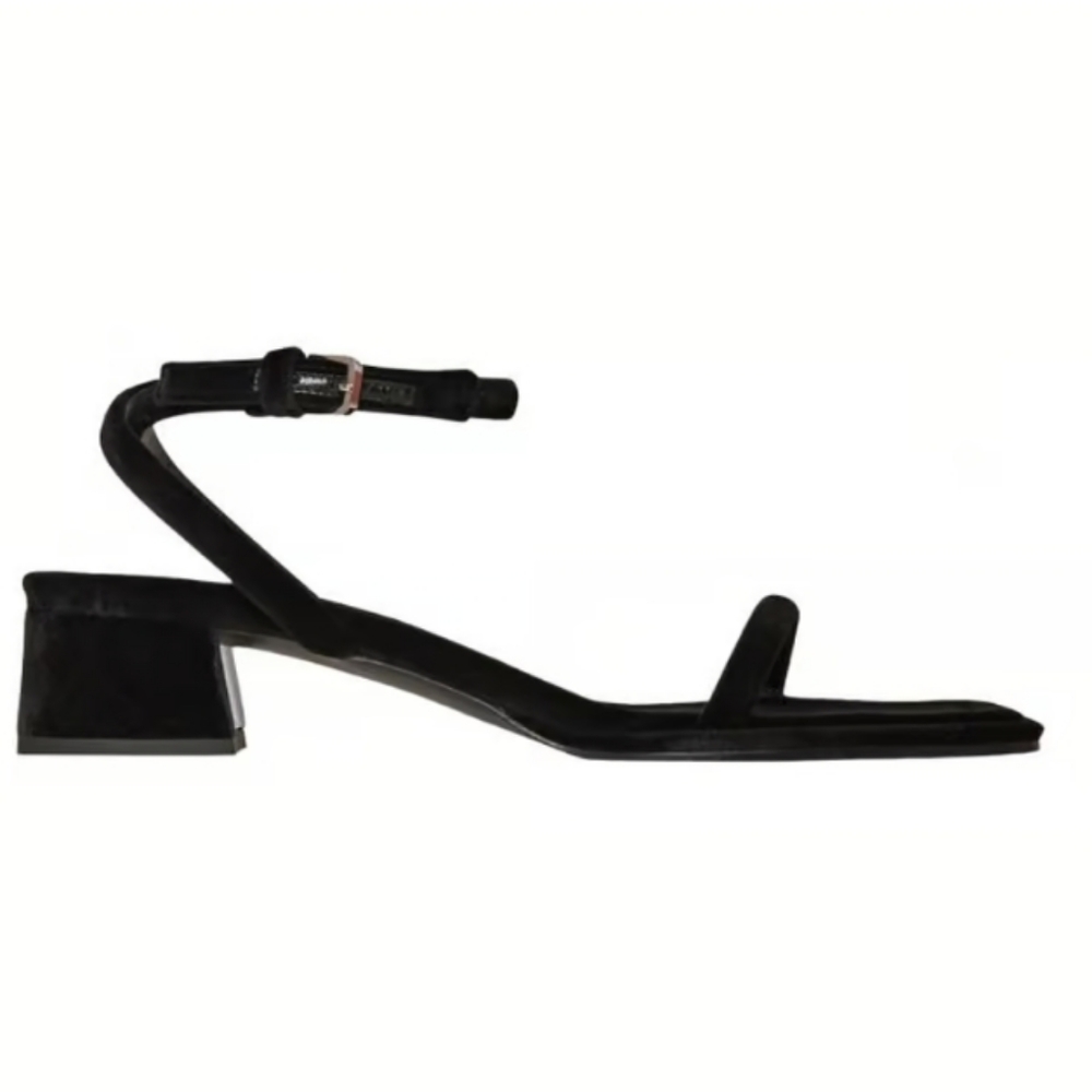 The Row Black Strappy Heels - Picture 2 of 6